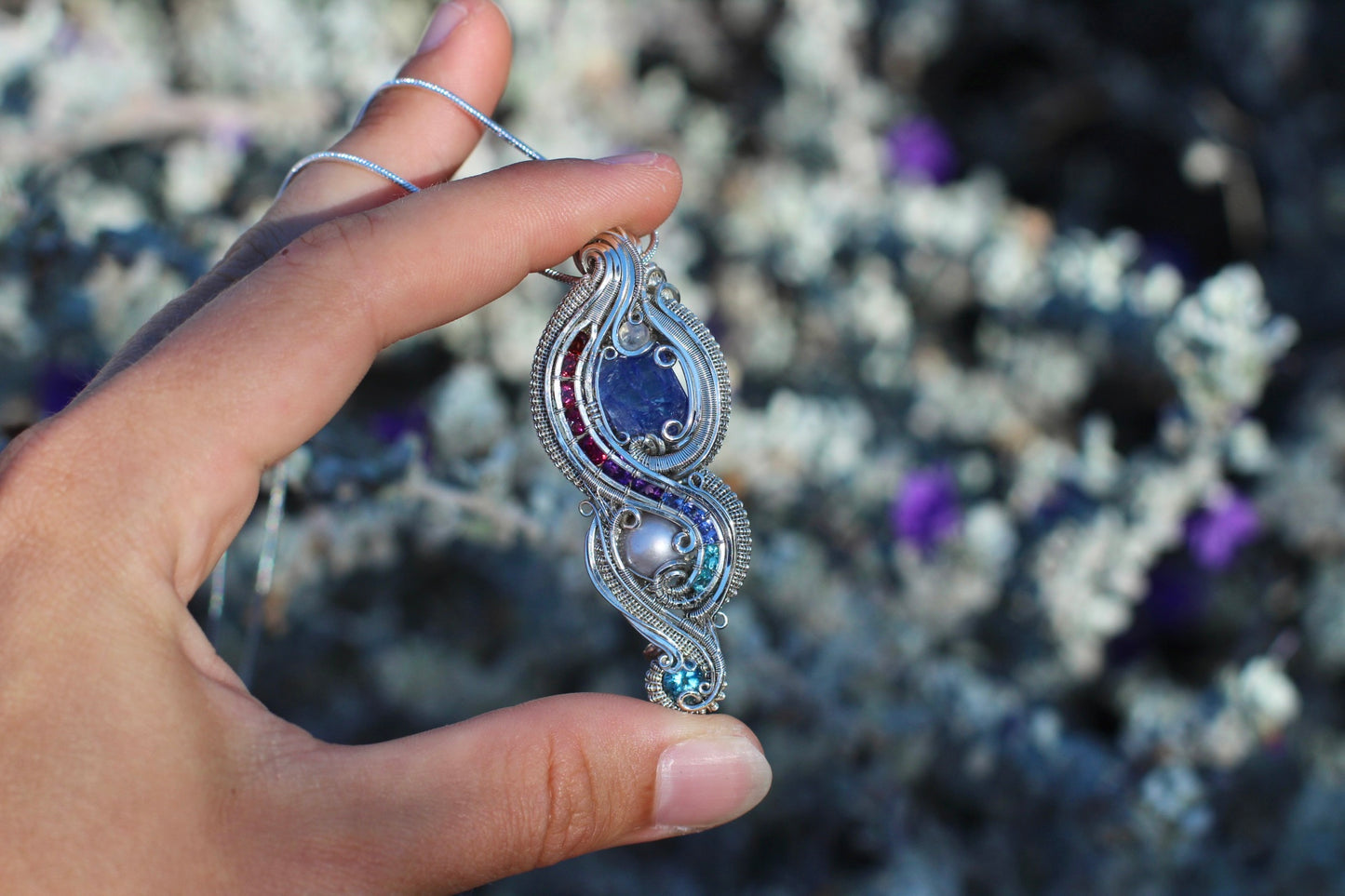 High Tide - Tanzanite Pendant