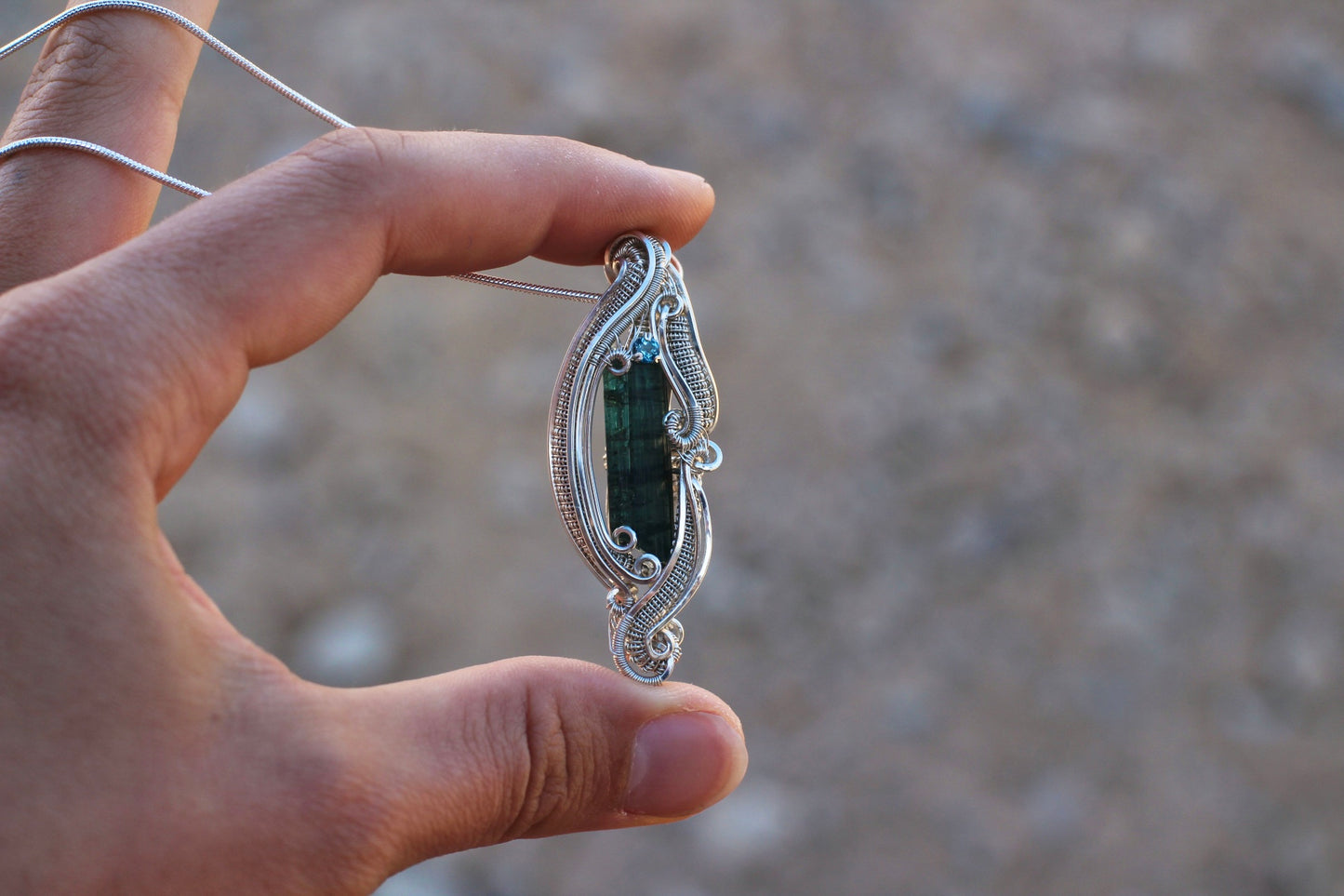 Tourmaline Pendant