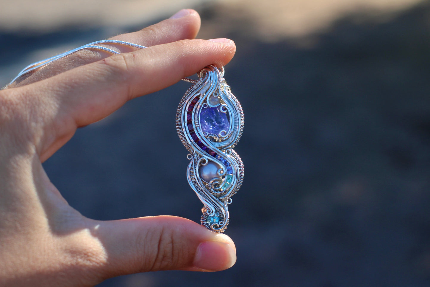 High Tide - Tanzanite Pendant