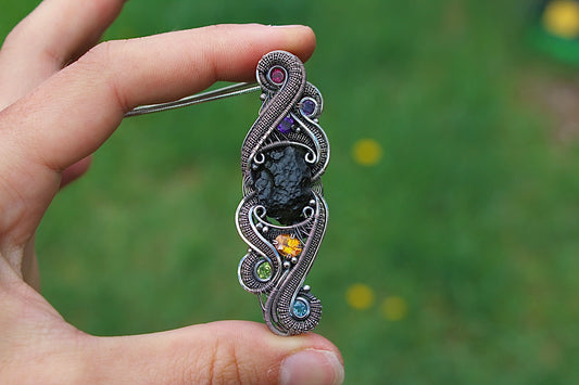 “Waking Up” - Moldavite Pendant