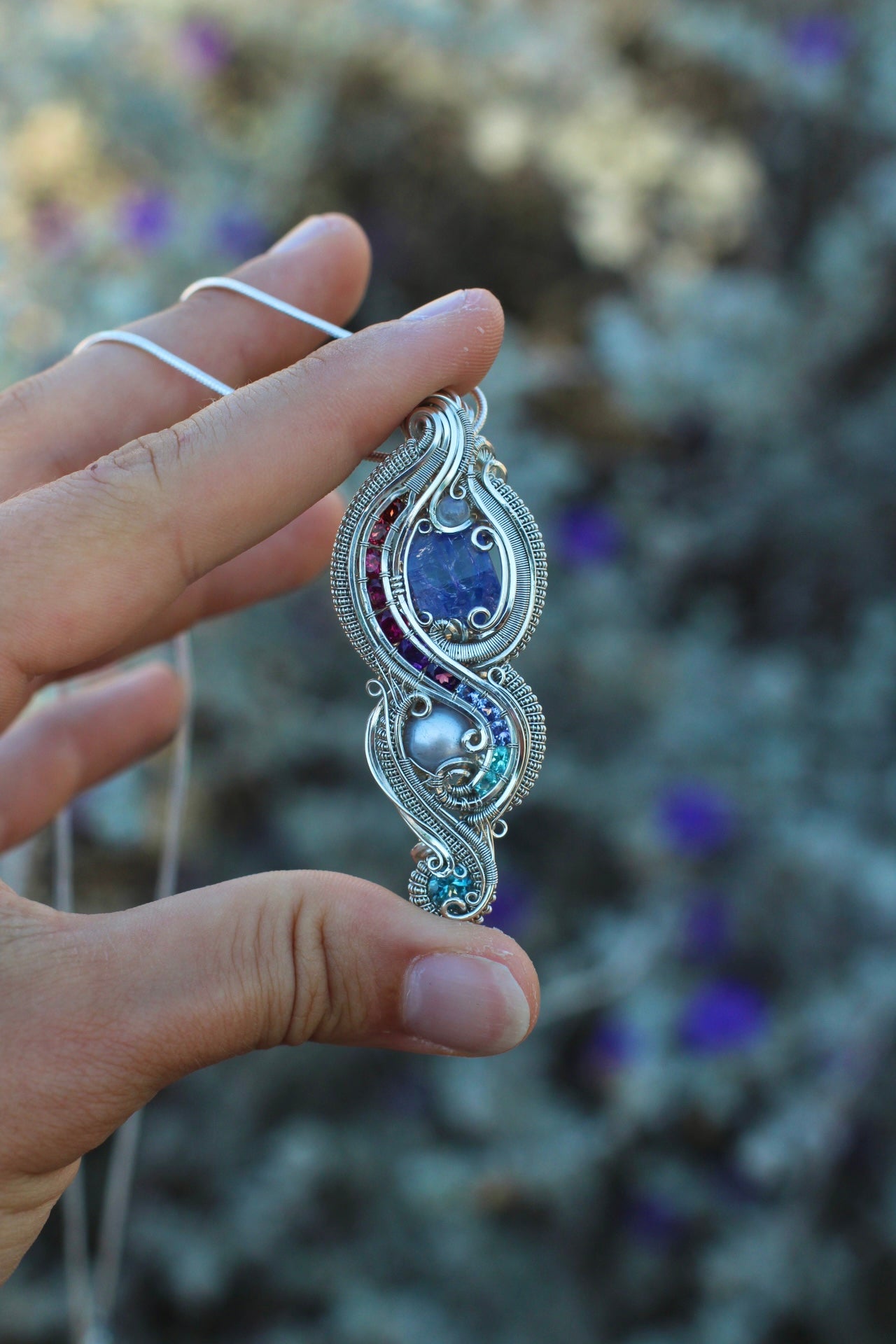 High Tide - Tanzanite Pendant