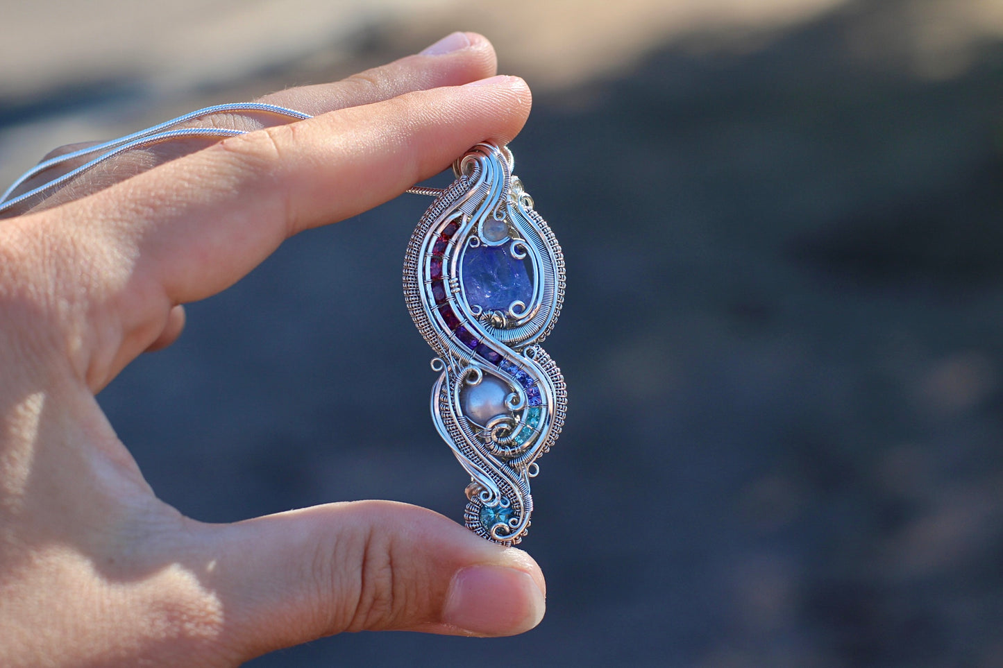 High Tide - Tanzanite Pendant
