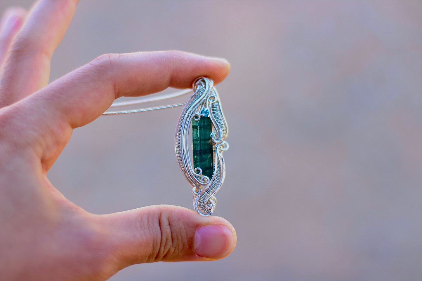 Tourmaline Pendant