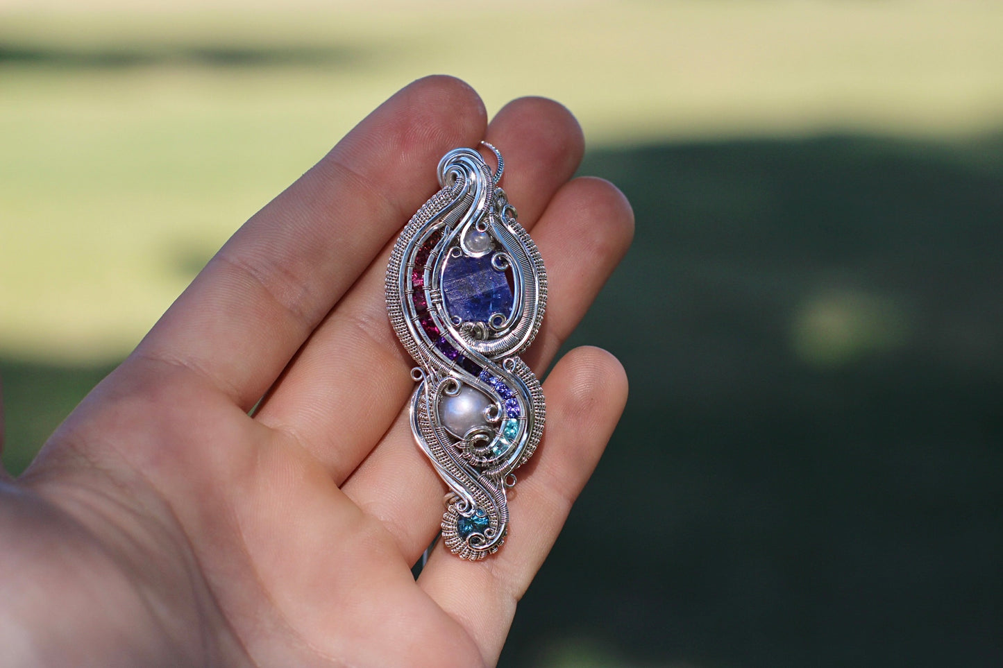 High Tide - Tanzanite Pendant