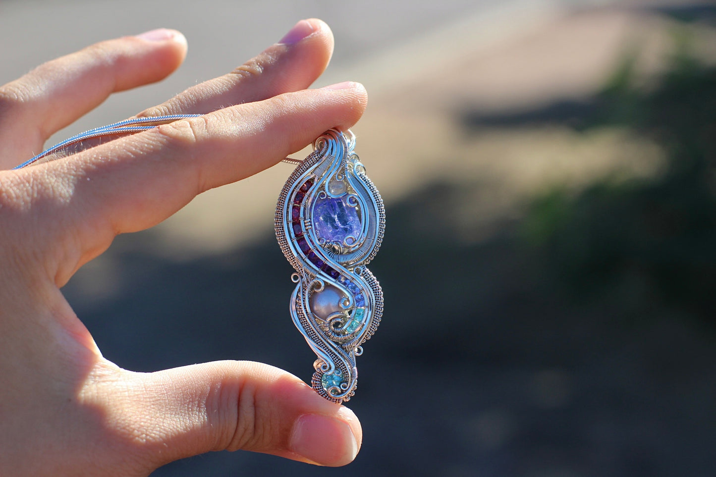 High Tide - Tanzanite Pendant