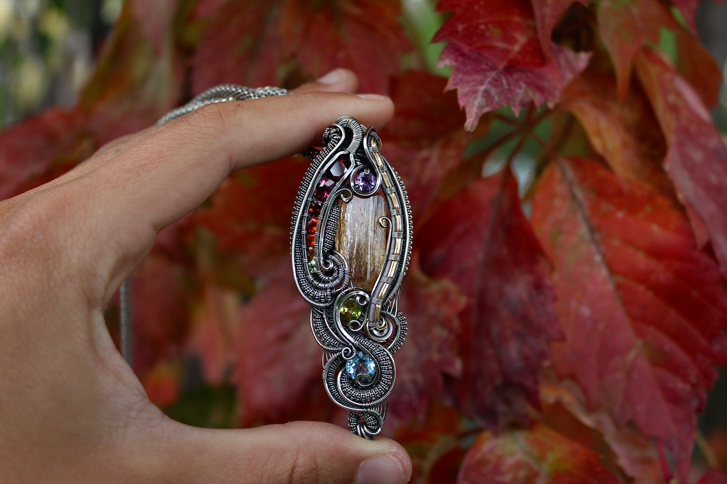 Million Dollar Highway- Imperial Topaz Pendant